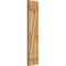 Ekena Millwork Joined Board-n-Batten Shutters w/Z-Bar, Rough Sawn Western Red Cedar, 10 3/4W x 46H, PR RBJ06Z11X046RWR - alternate 4